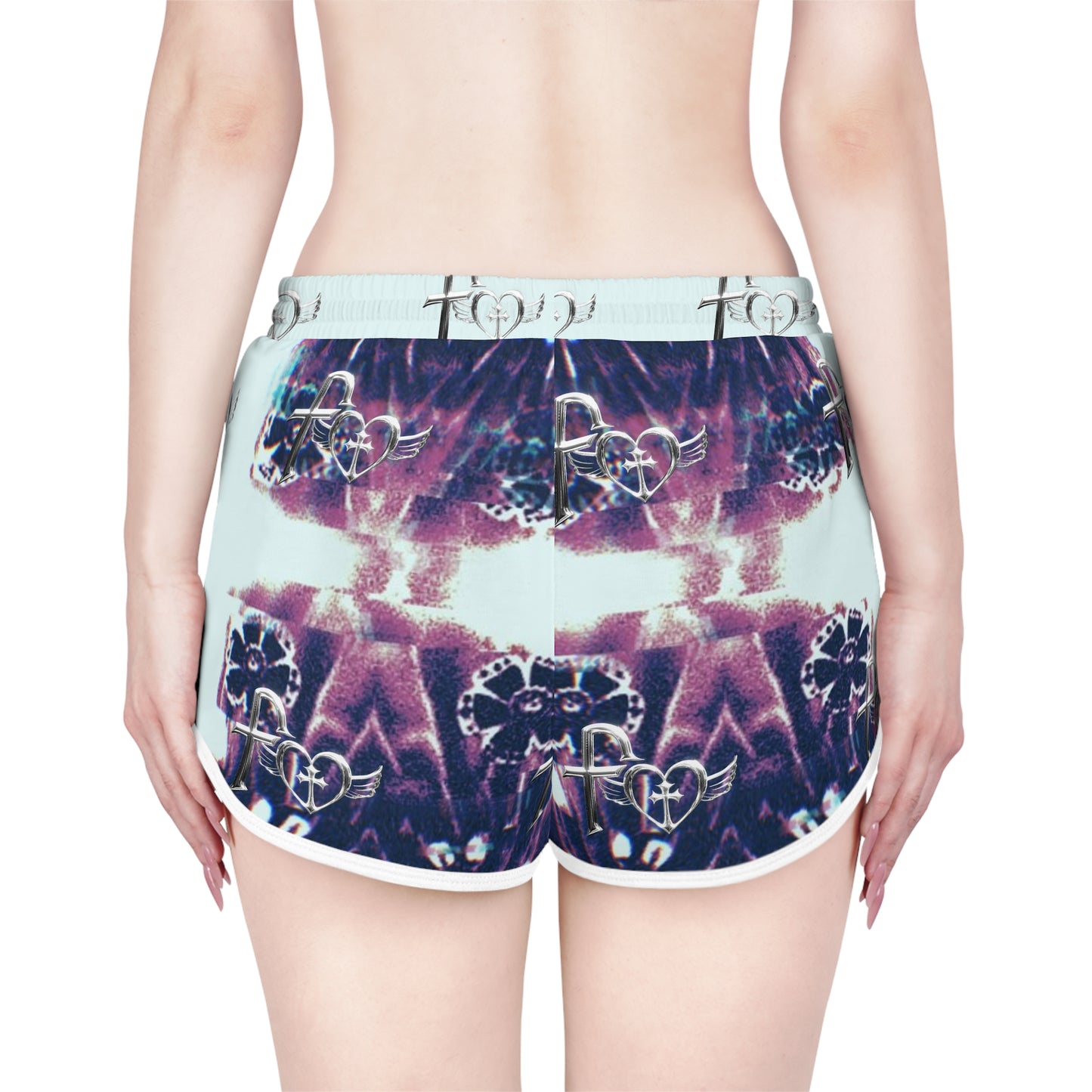 Kiss+United New Era Women's Relaxed Shorts (AOP)