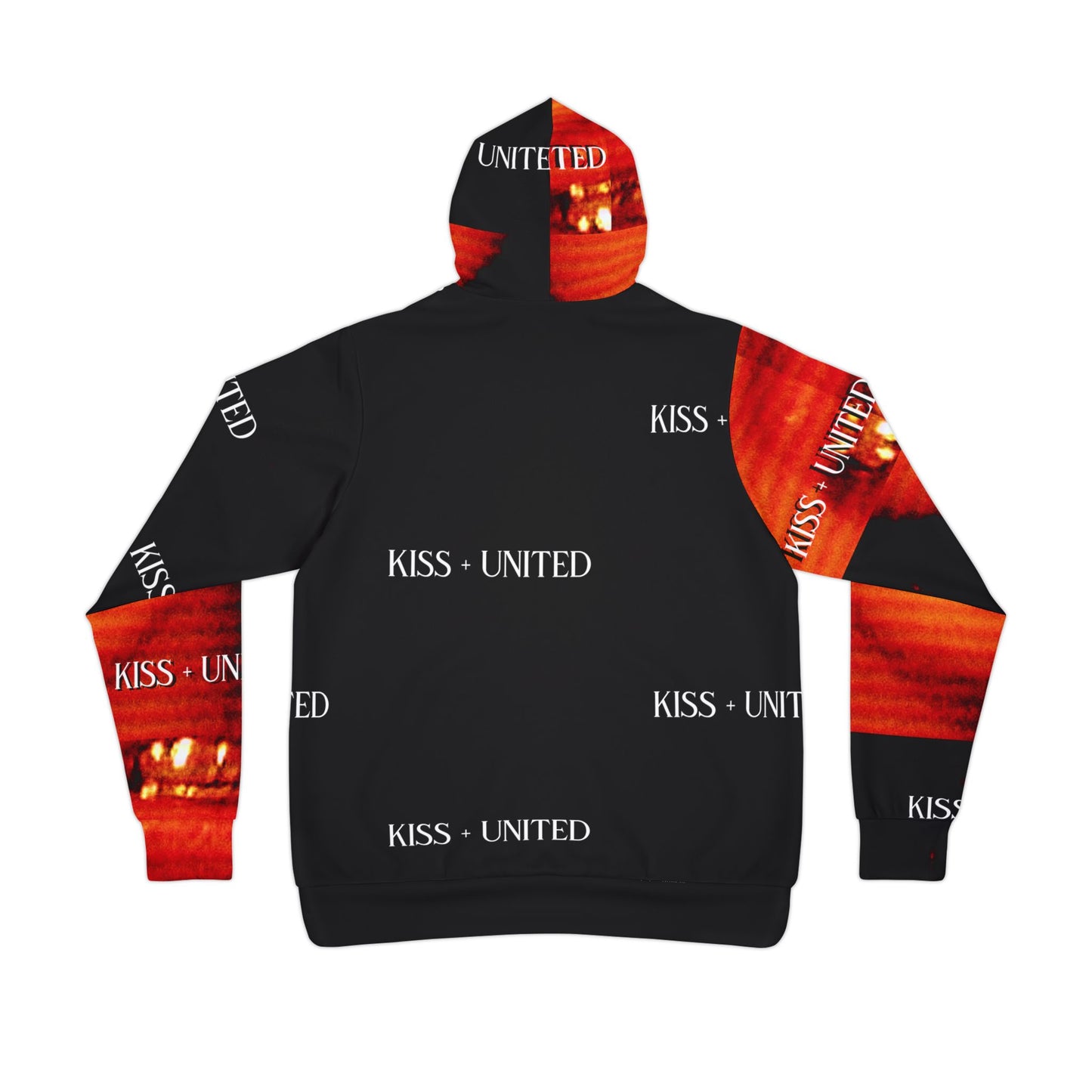 Kiss+United Blood Angel Requiem Athletic Hoodie (AOP)