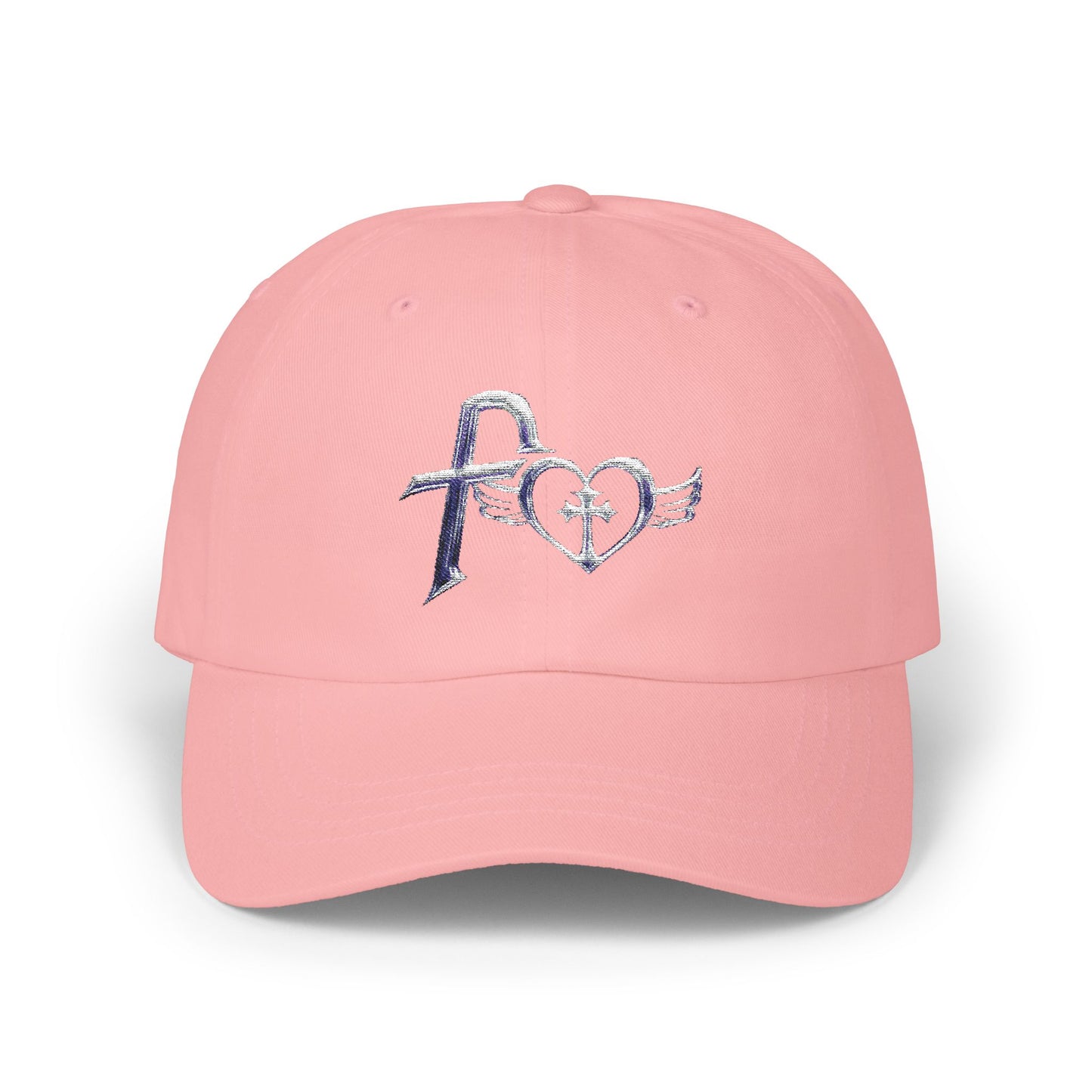 Kiss+United Classic "Faith Kiss" Heart Design Cap (10 Color Variant)