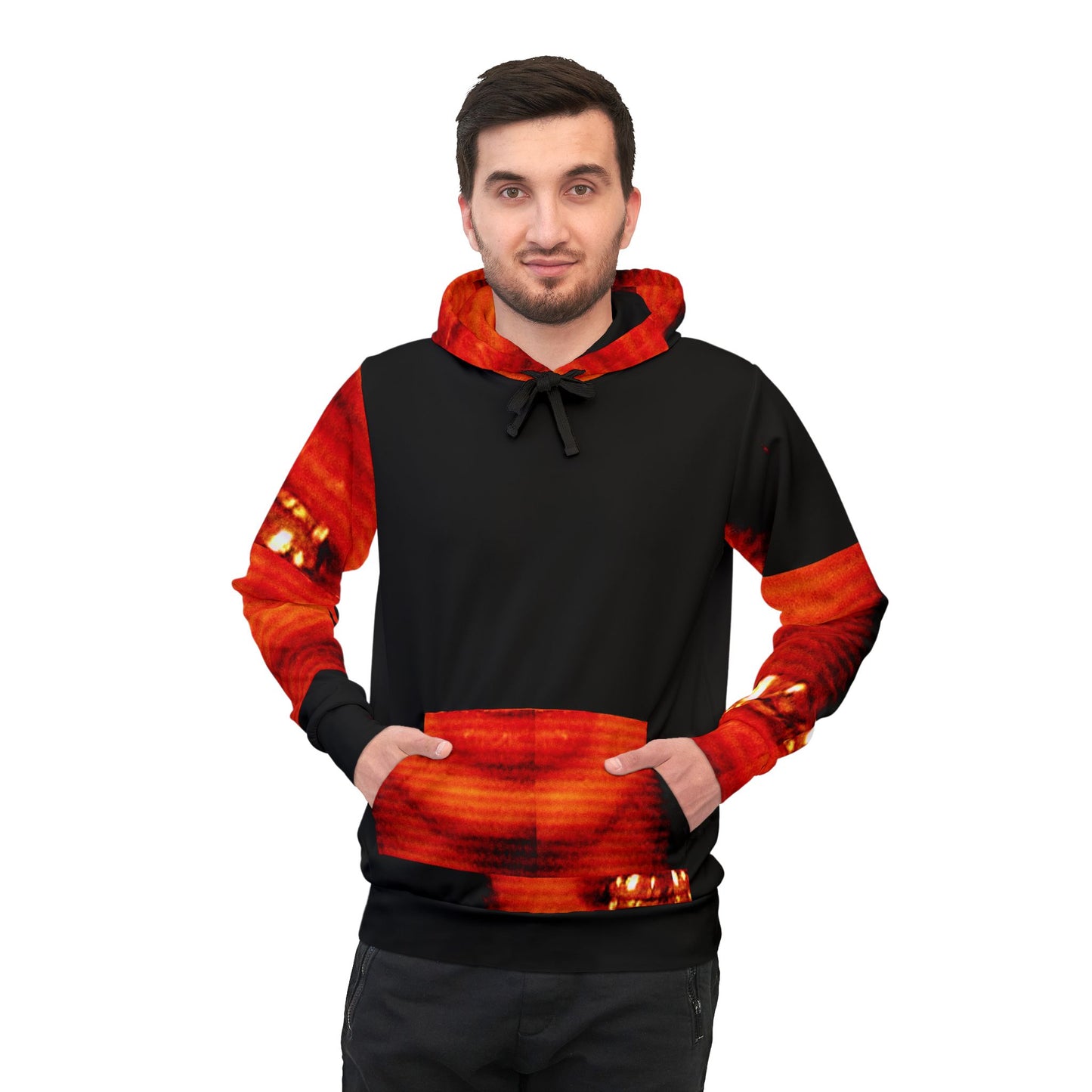 Kiss+United Blood Angel Requiem Athletic Hoodie (AOP) Plain