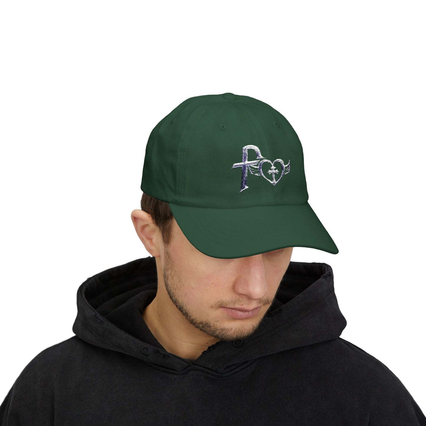 Kiss+United Classic "Faith Kiss" Heart Design Cap (10 Color Variant)