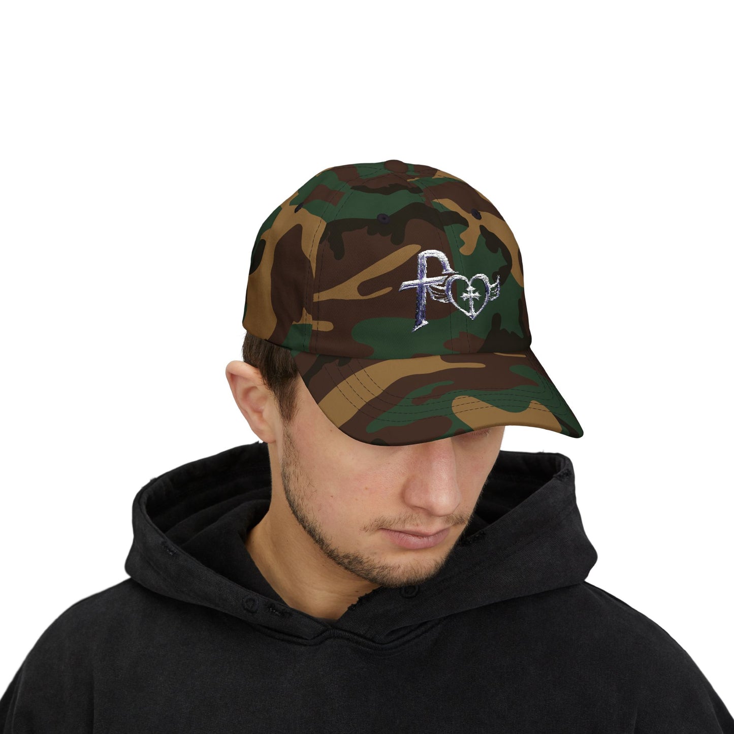 Kiss+United Classic "Faith Kiss" Heart Design Cap (10 Color Variant)