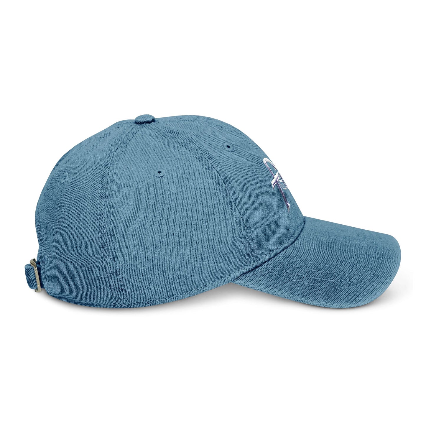 Kiss+United Embroidered Faith Kiss Denim Hat (3 Color Variant)