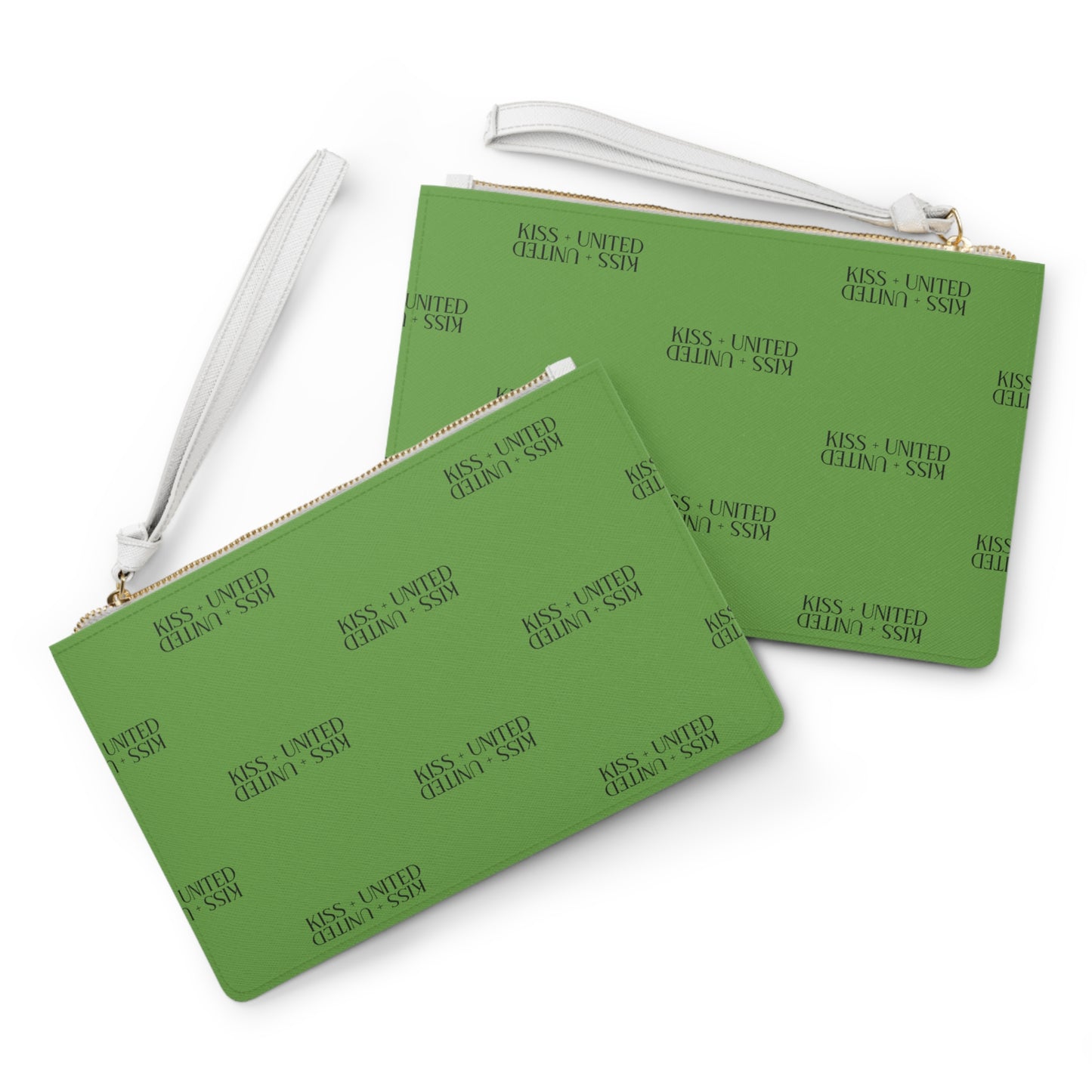 Kiss+United Slime Green Clutch Bag