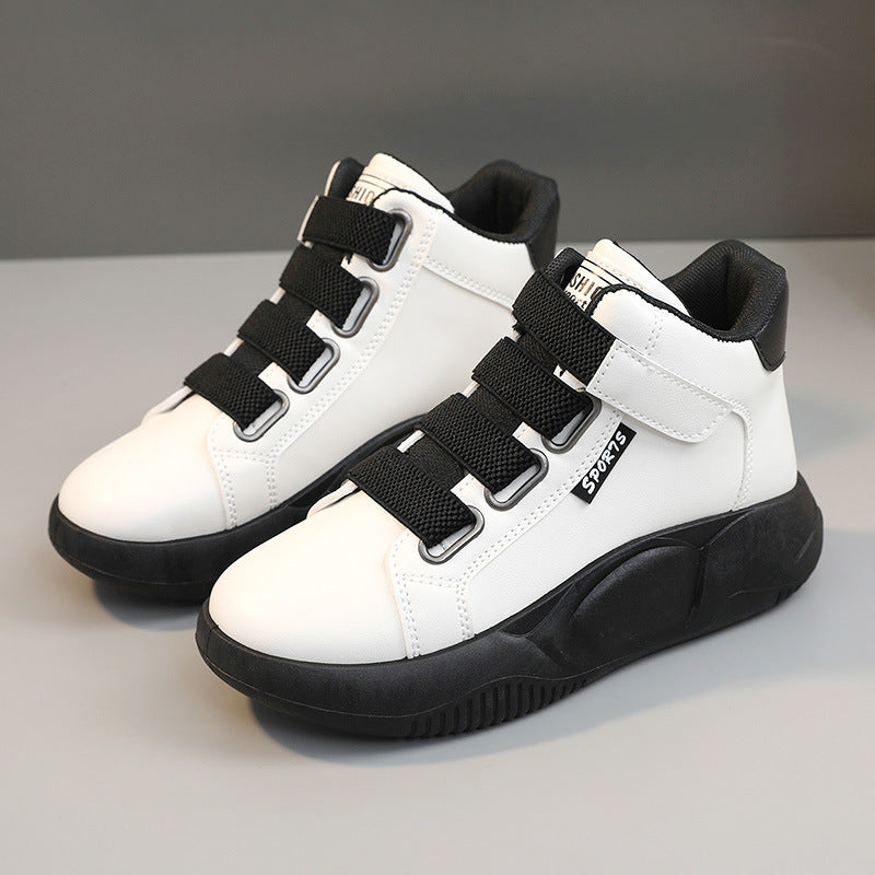 Kiss+United Spring And Autumn Mid-top Breathable Platform Sneakers