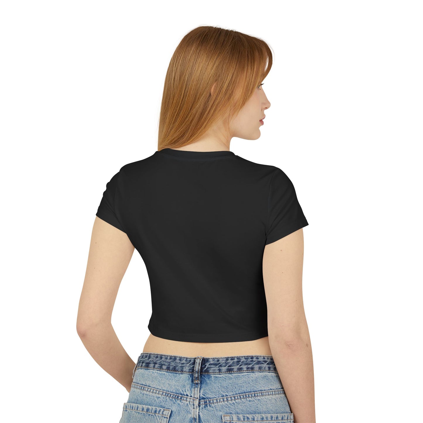 Kiss+United Faith Signature Black Women's Baby Tee