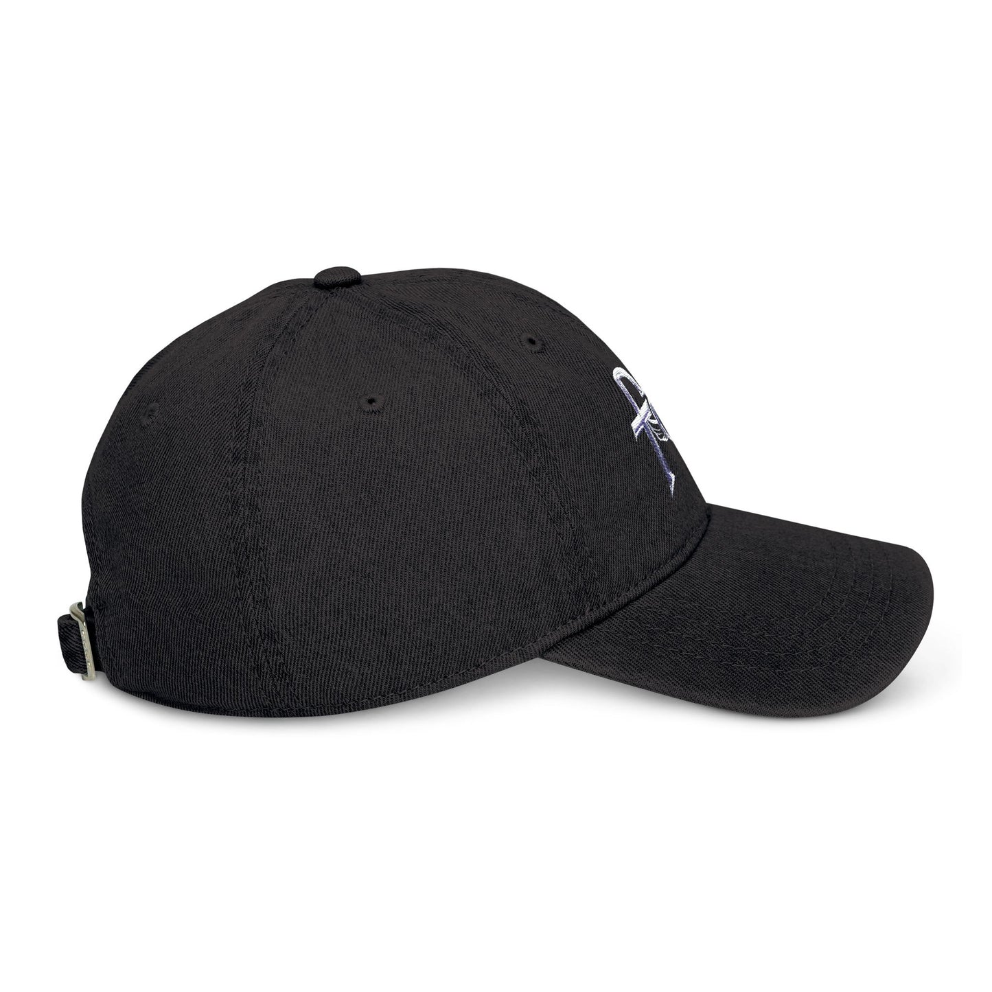 Kiss+United Embroidered Faith Kiss Denim Hat (3 Color Variant)