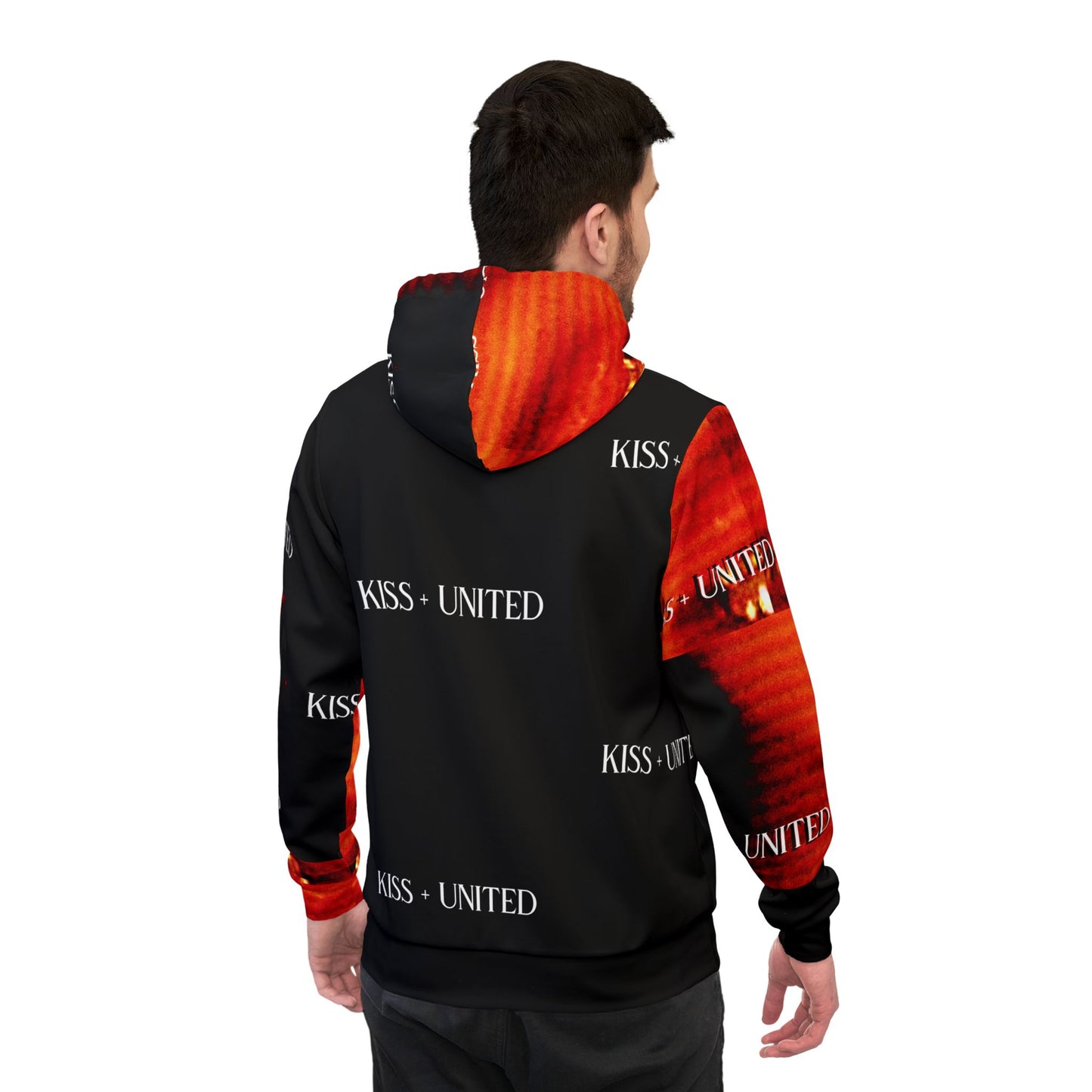 Kiss+United Blood Angel Requiem Athletic Hoodie (AOP)