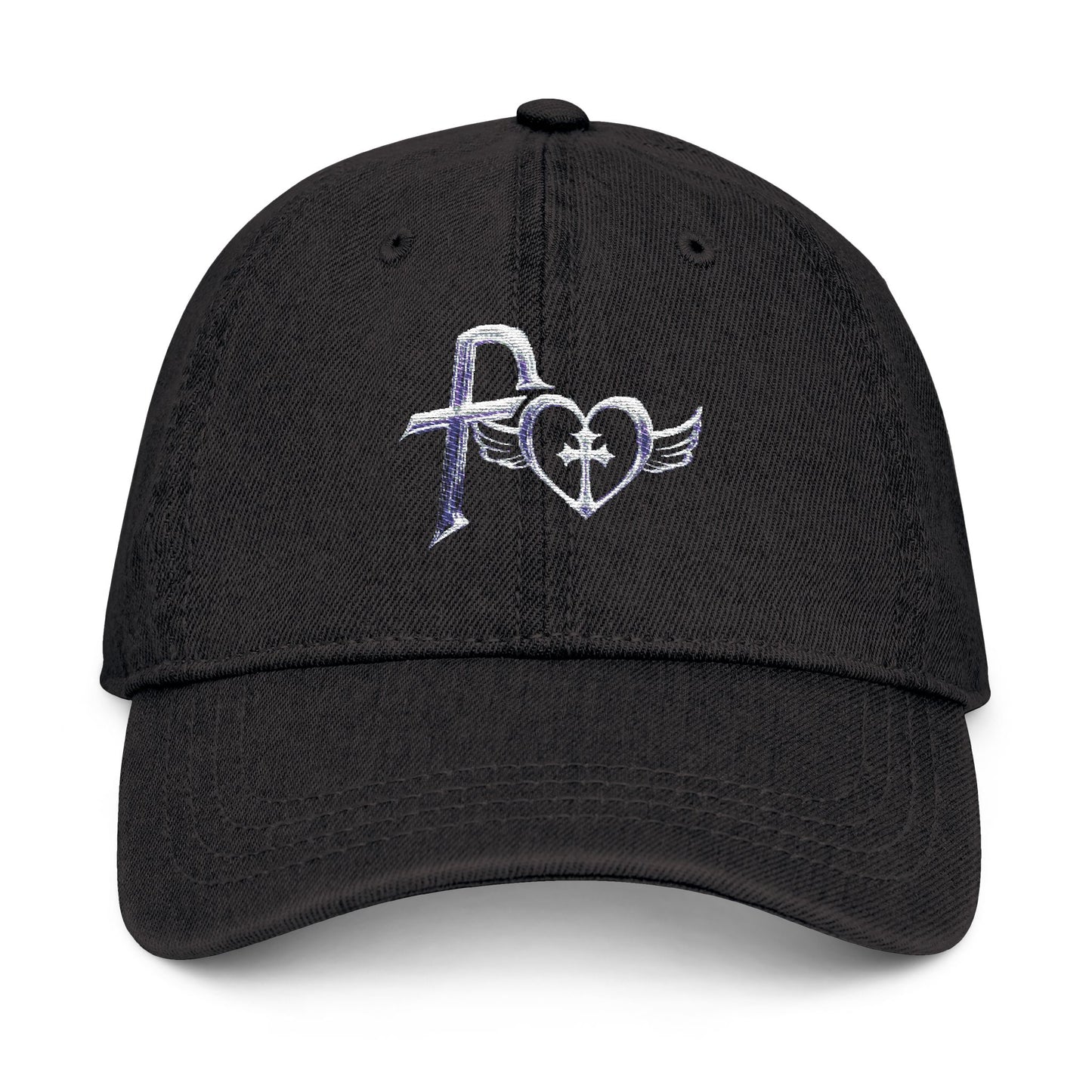 Kiss+United Embroidered Faith Kiss Denim Hat (3 Color Variant)