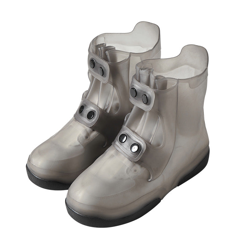 Kiss+United Water and Rainproof Color Matching Double-layer Sole Non-slip Wear-resistant Shoe Cover