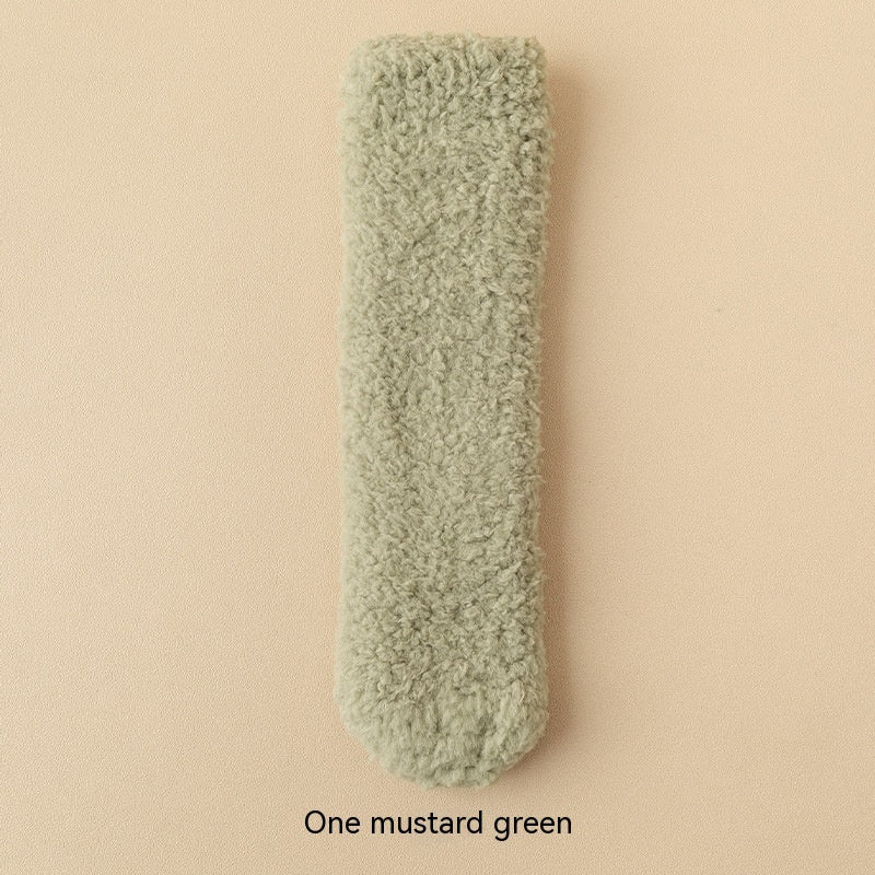 Kiss+United Coral Fleece Socks