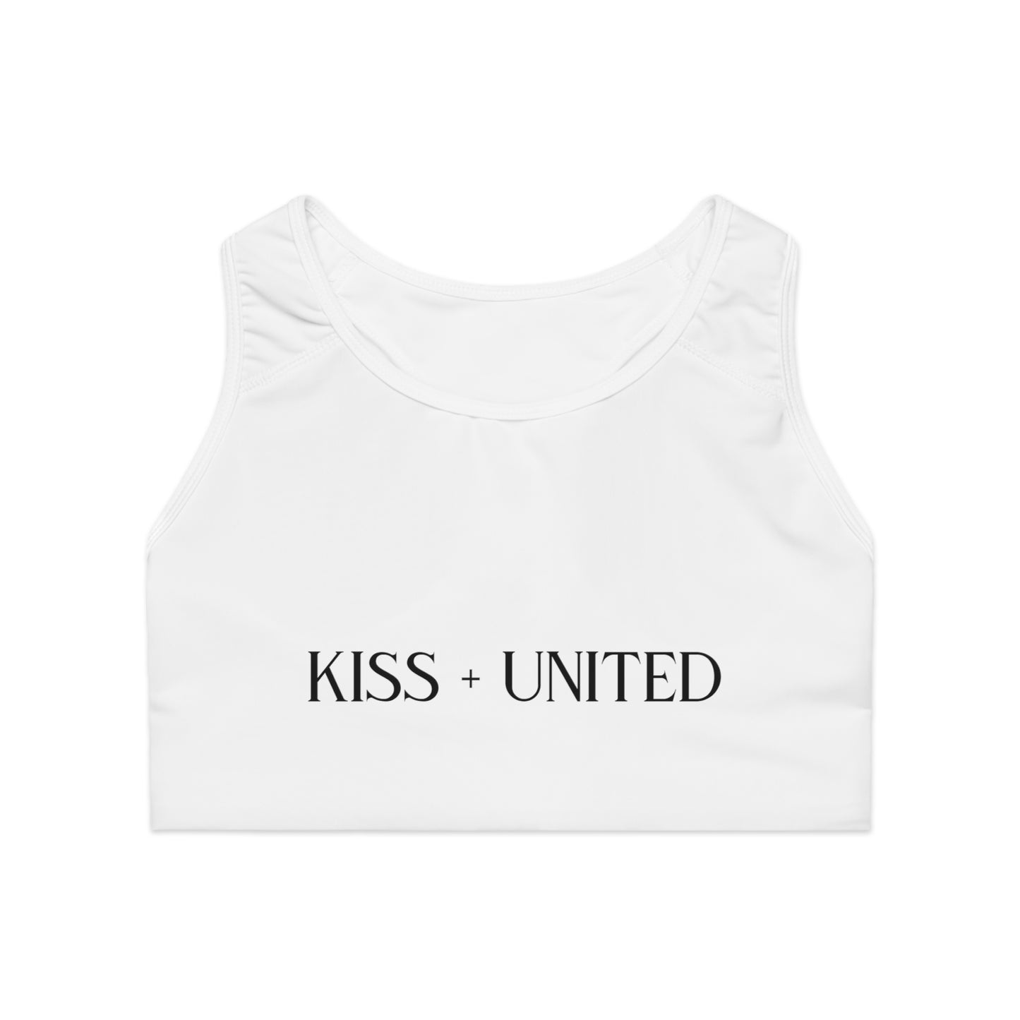 Kiss+United Sports Bra (AOP)