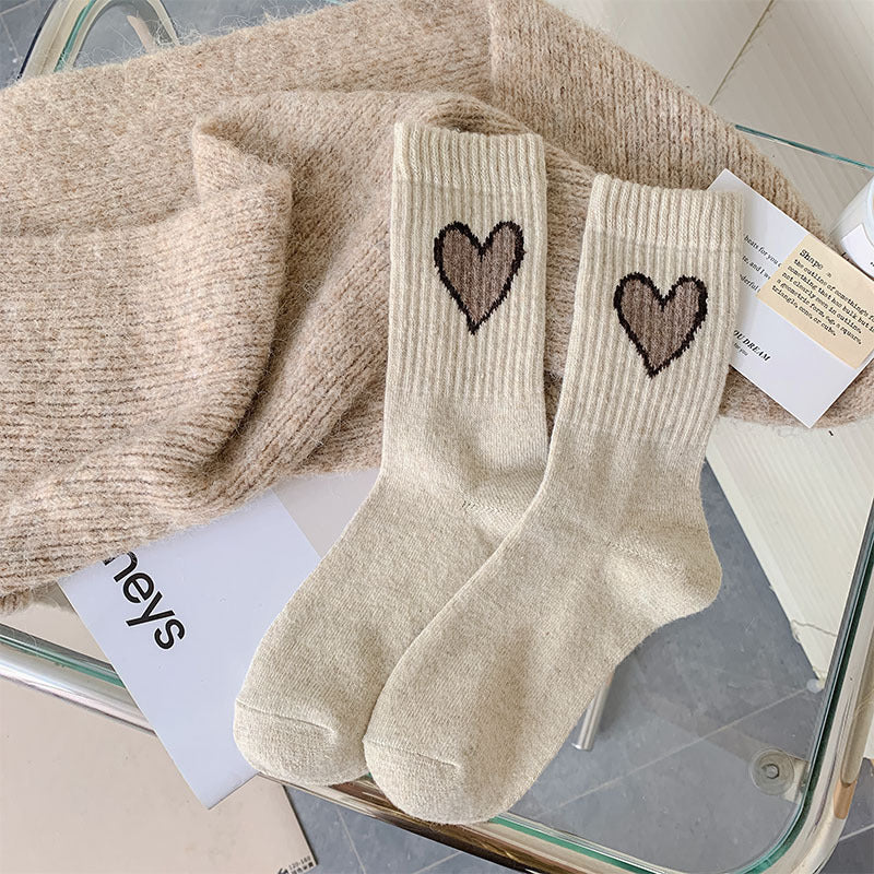 Kiss+United Sweetheart Mid Length Socks
