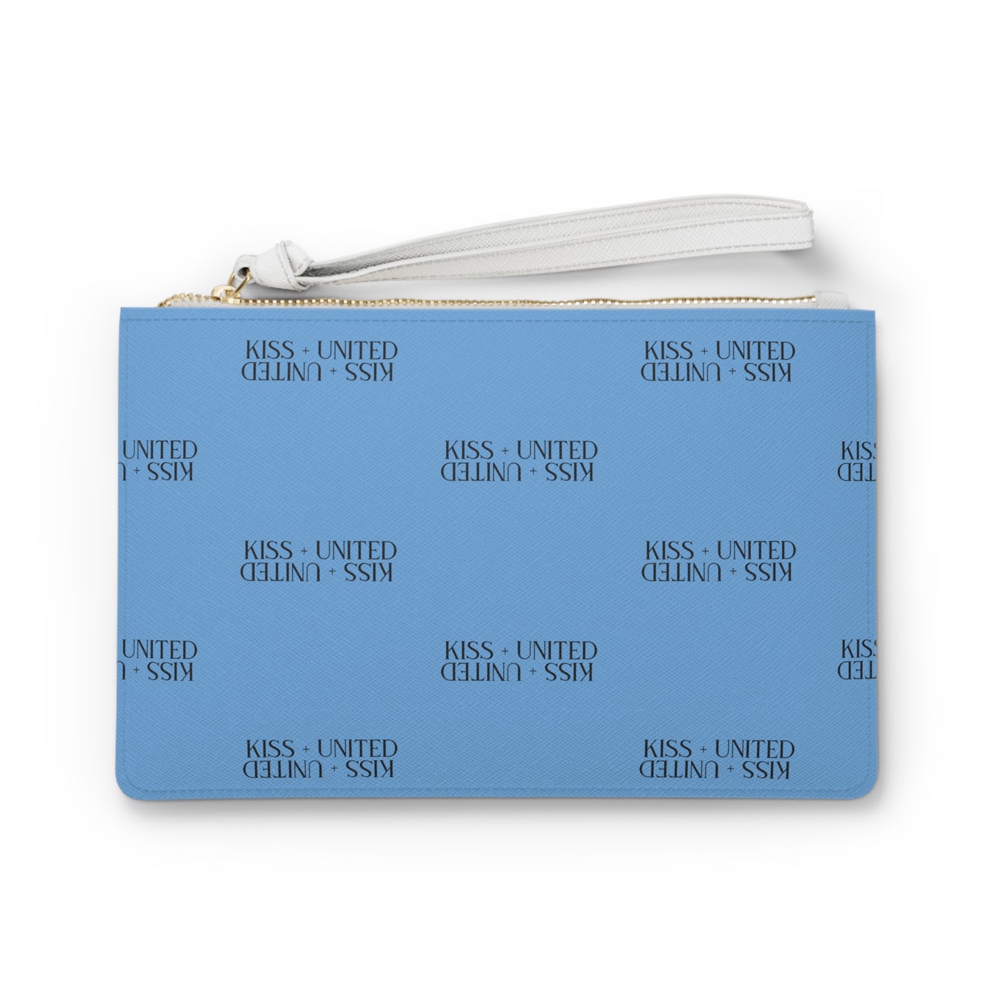 Kiss+United Wash Blue Clutch Bag