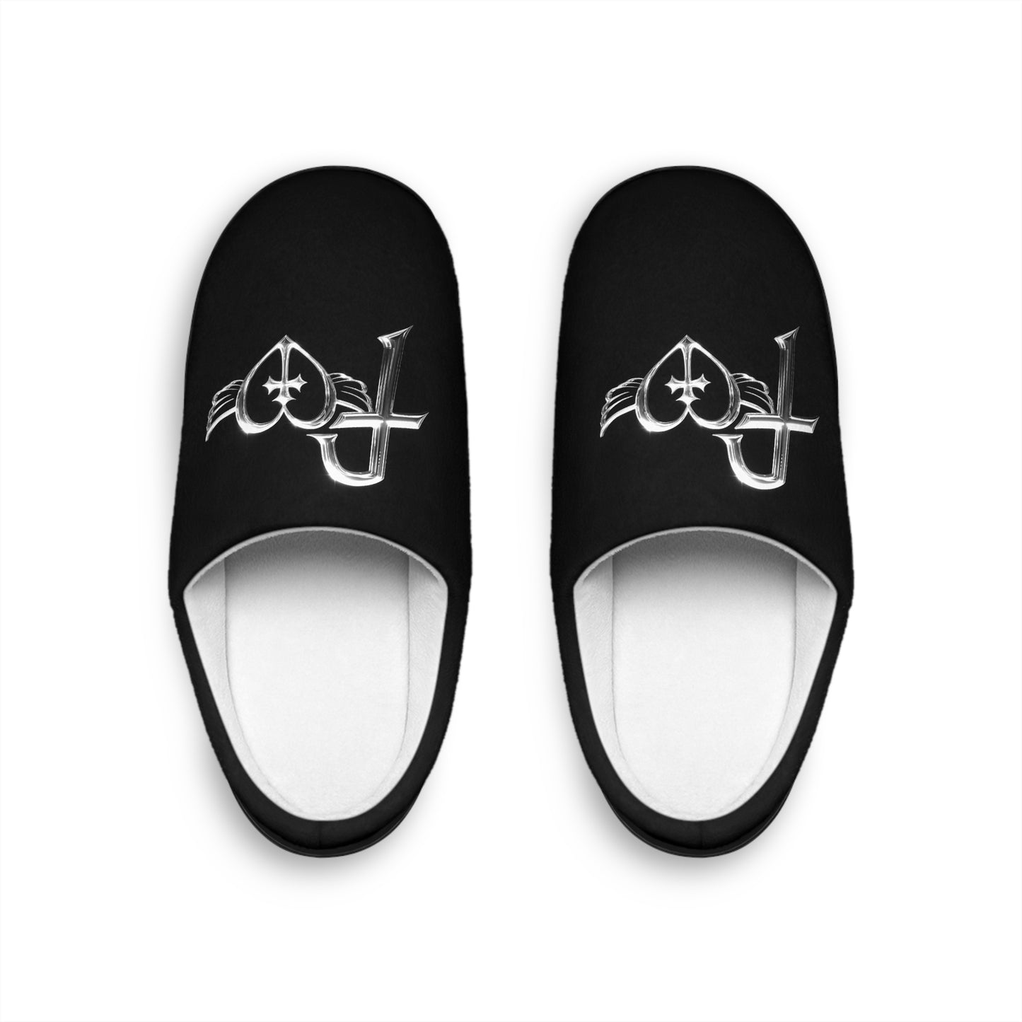 Kiss+United Faith Men's Indoor Slippers Black