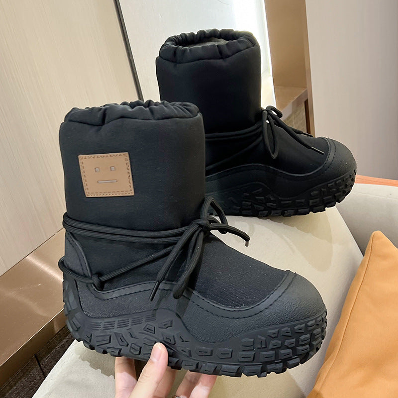 Kiss+United Thickems Warm Sleeve Cotton Boots