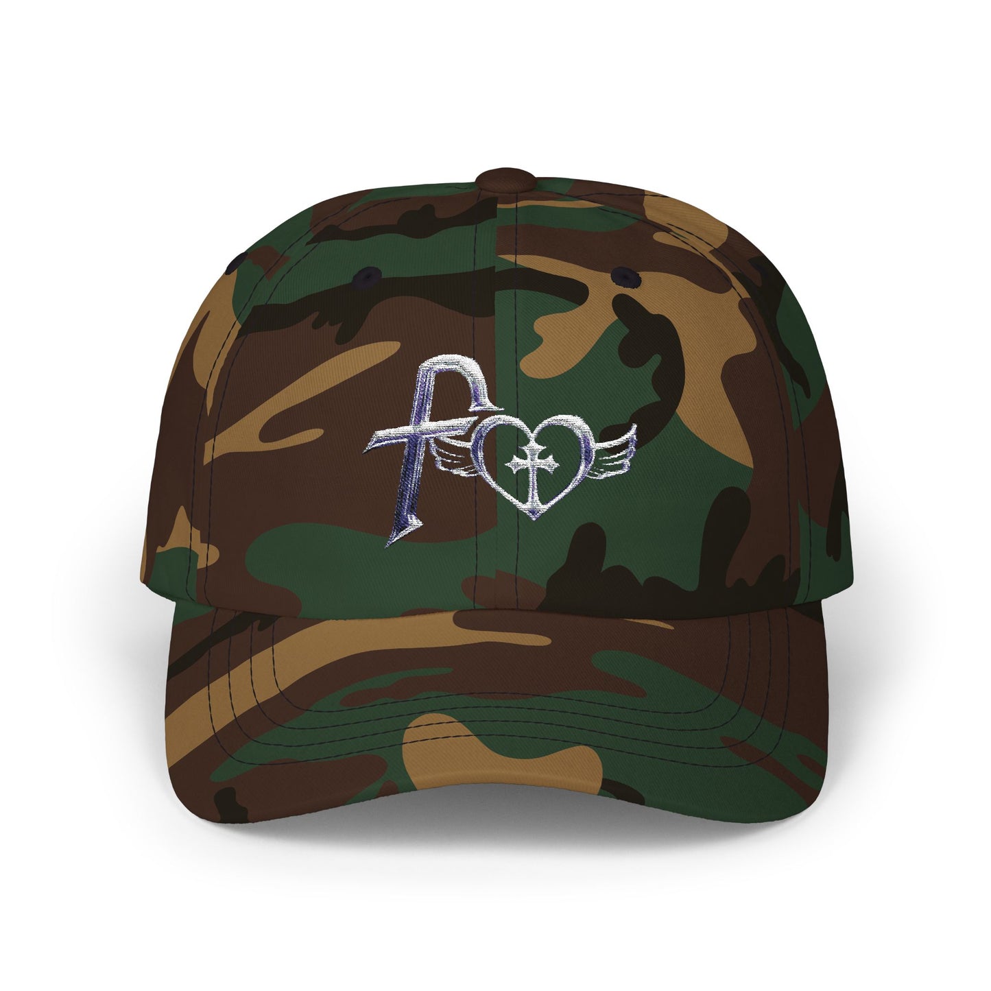 Kiss+United Classic "Faith Kiss" Heart Design Cap (10 Color Variant)