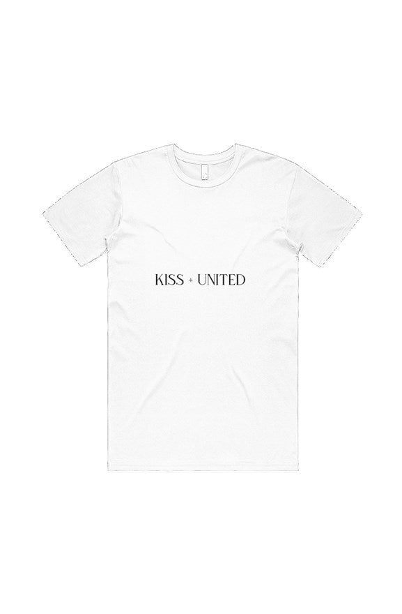 Kiss+United Tee White