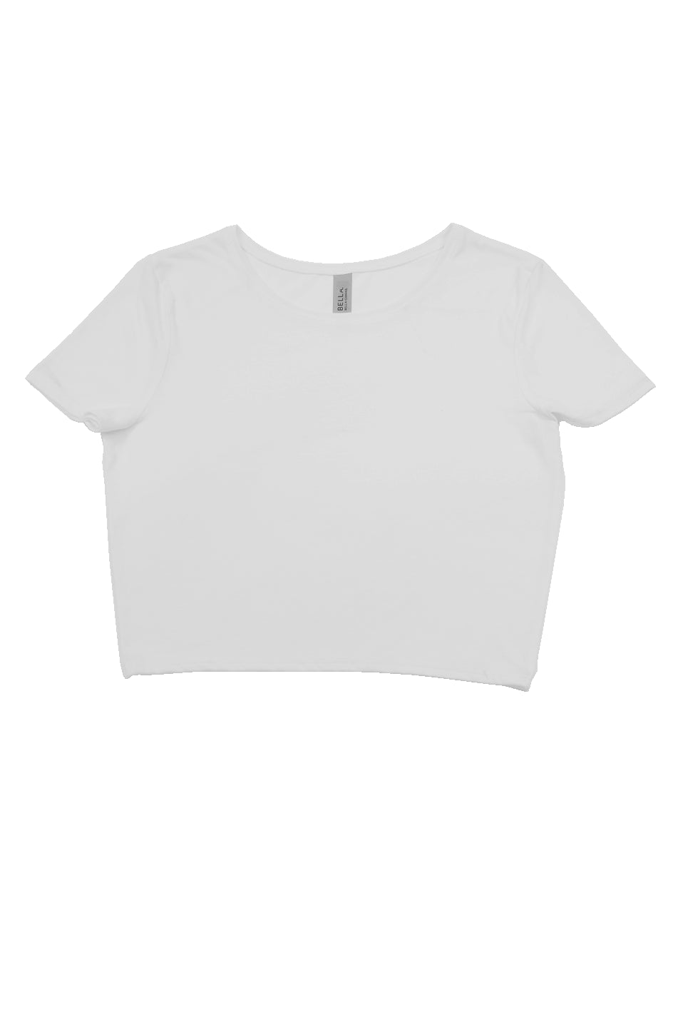 Kiss+United Plain Bigarti White Crop Top