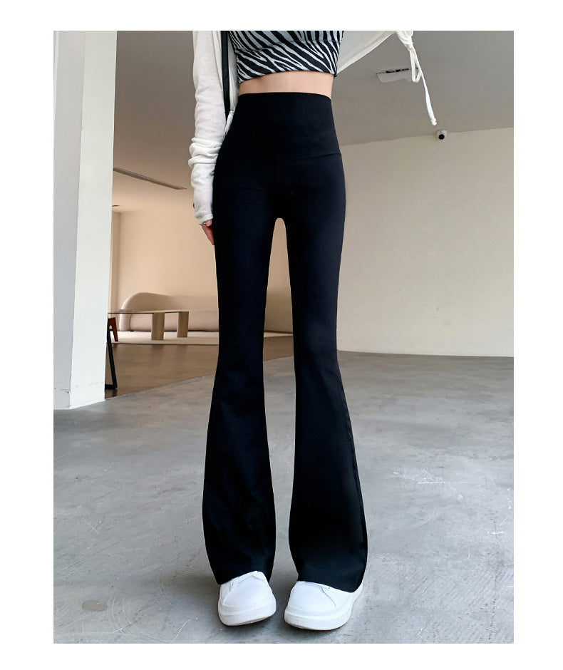 Kiss+United Shark Pants Black High Waist