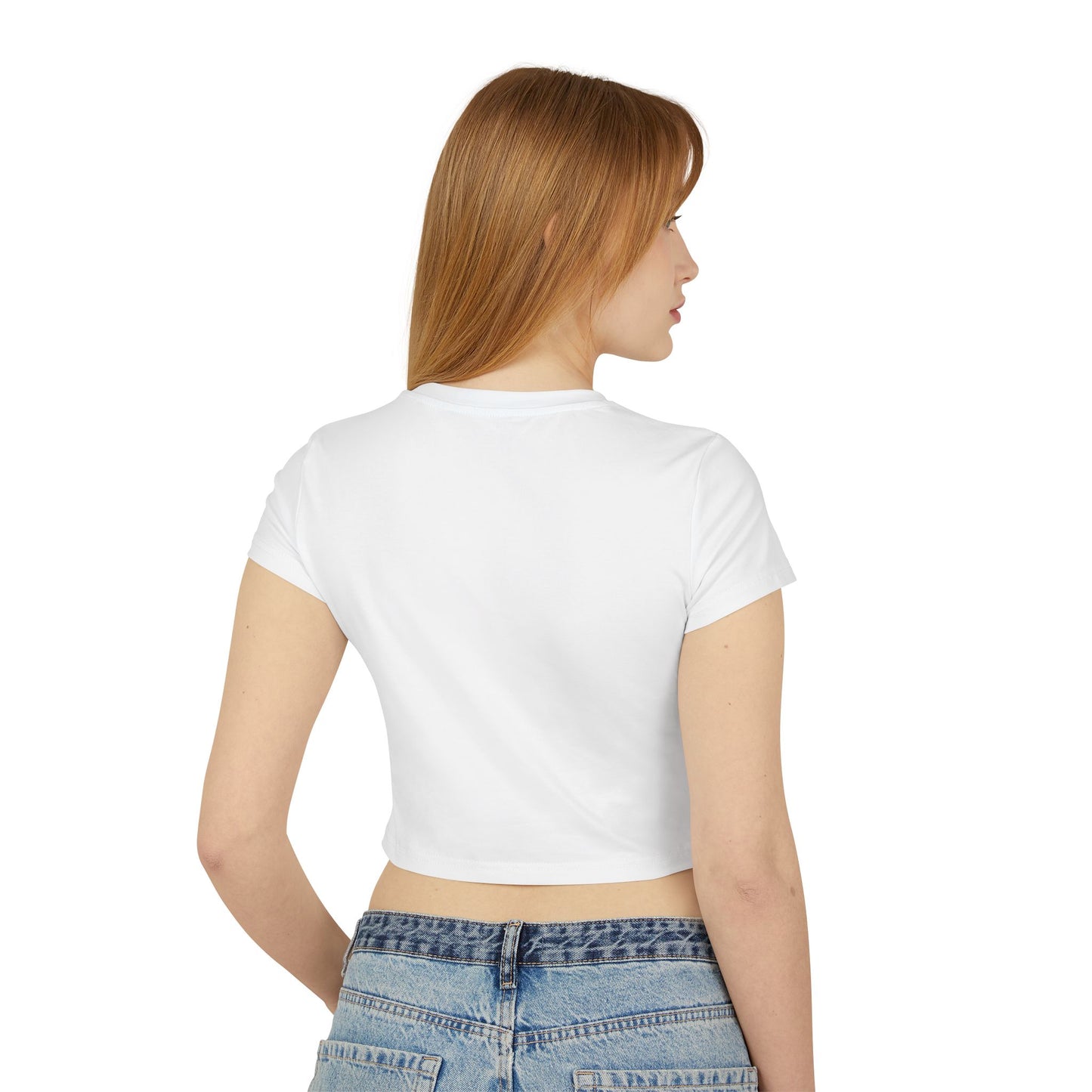 Kiss+United Faith Signature White Women's Baby Tee