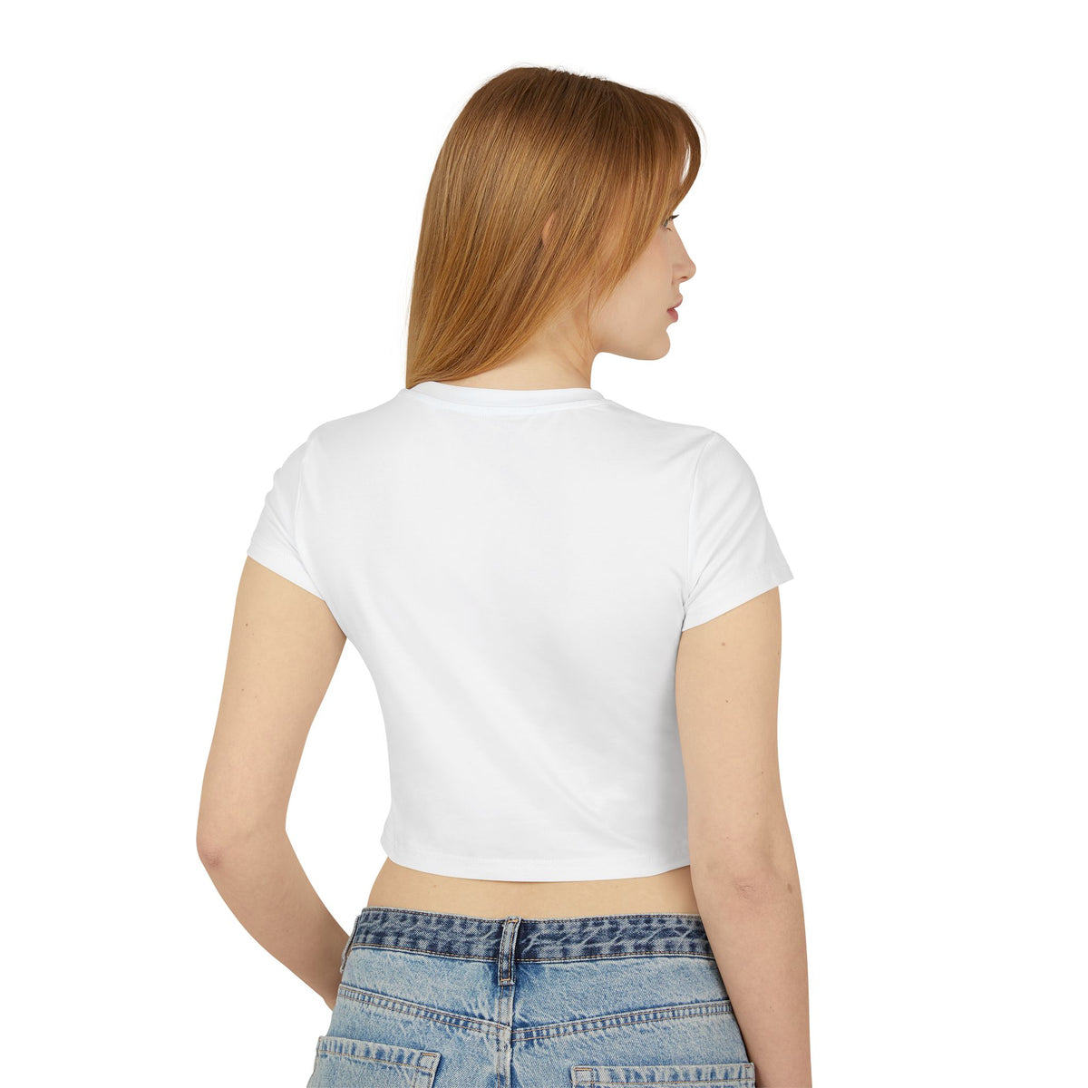 Kiss+United Faith Signature White Women's Baby Tee