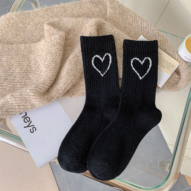 Kiss+United Sweetheart Mid Length Socks