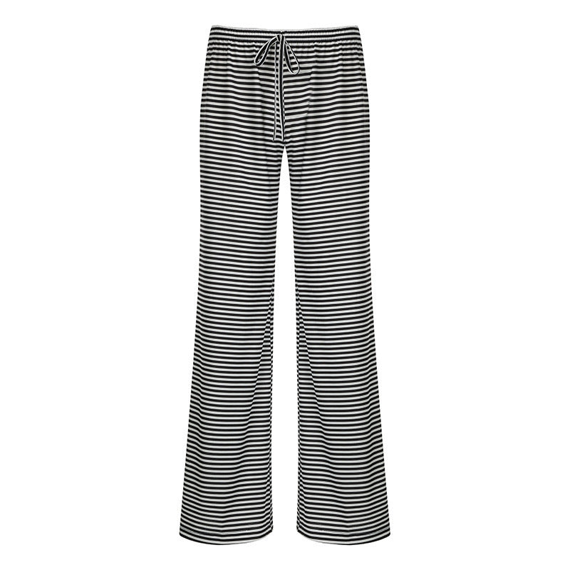 Kiss+United Striped Print Trousers