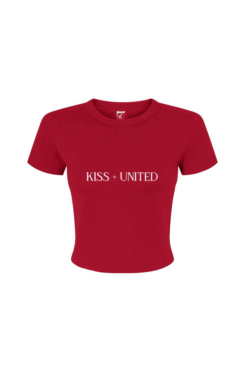 Kiss+United Red Baby Tee