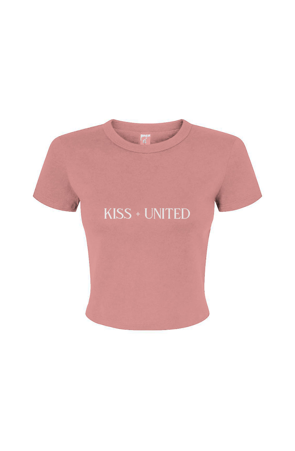 Kiss+United Pink Baby Tee