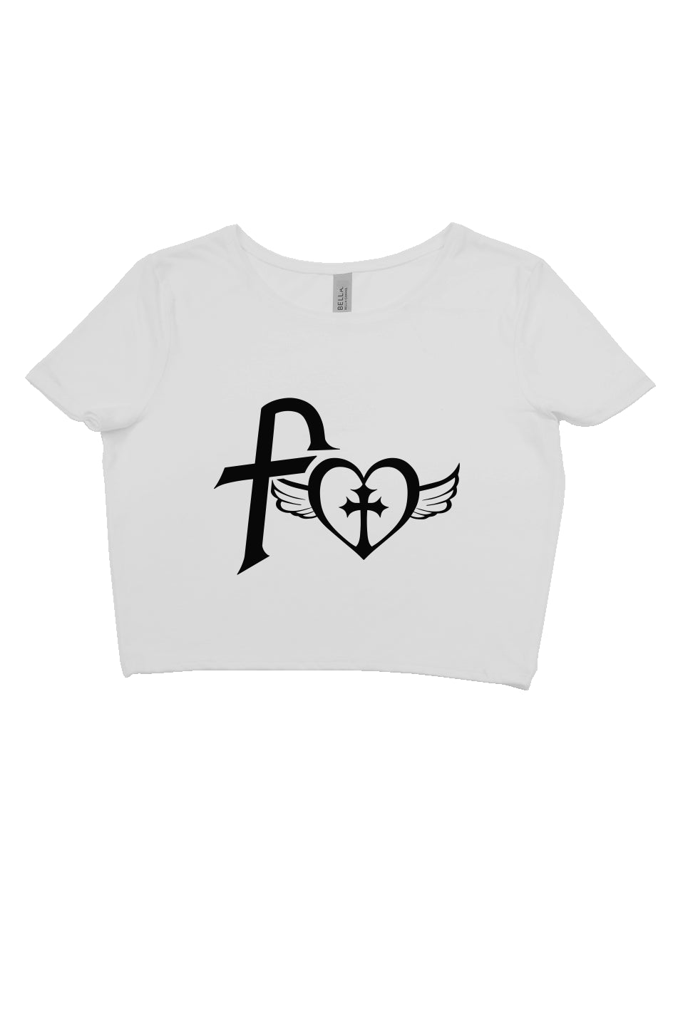 Kiss+United Faith Kiss Crop Tee