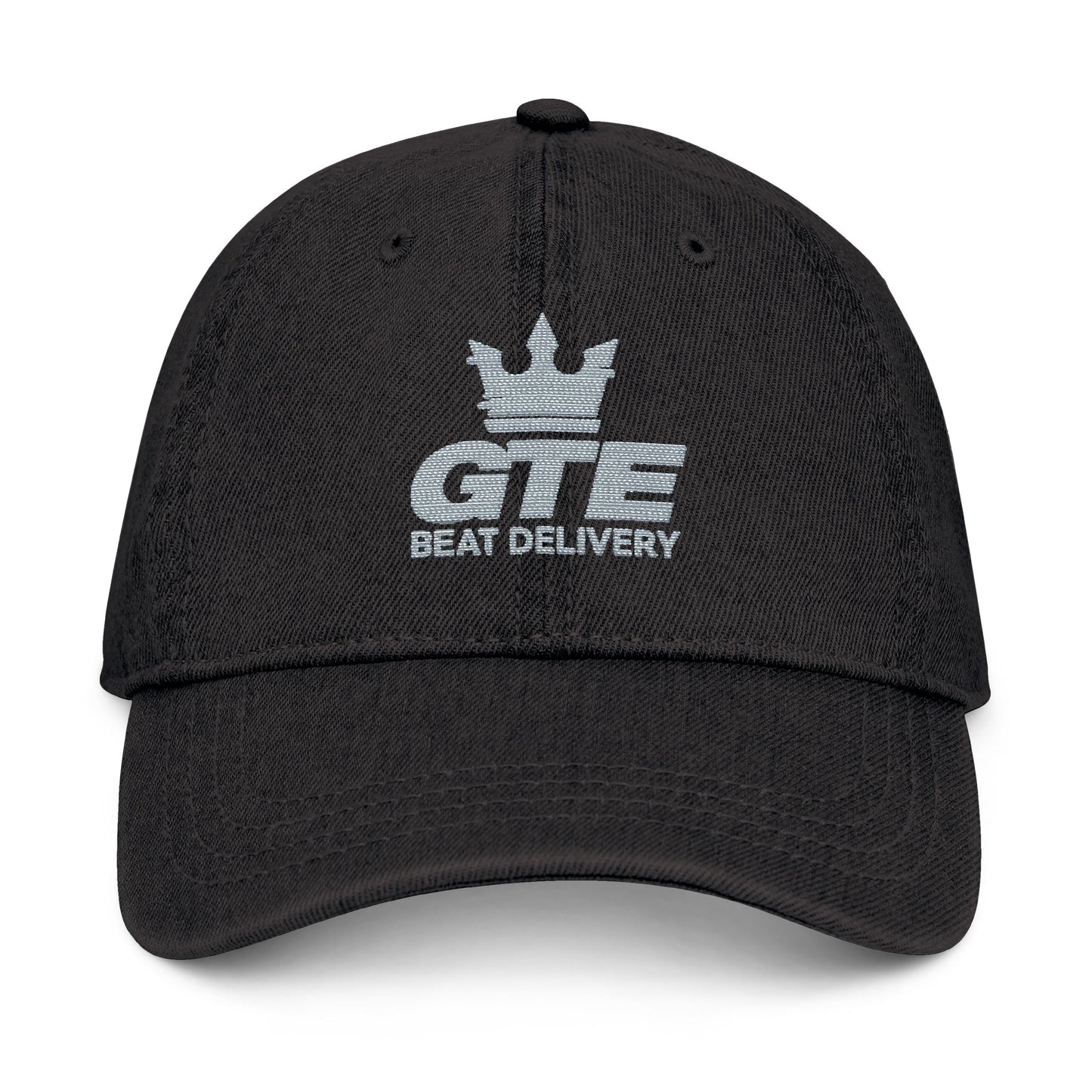 Kiss+United Embroidered GTE Beat Delivery Crown Denim Hat (3 Color Variant)