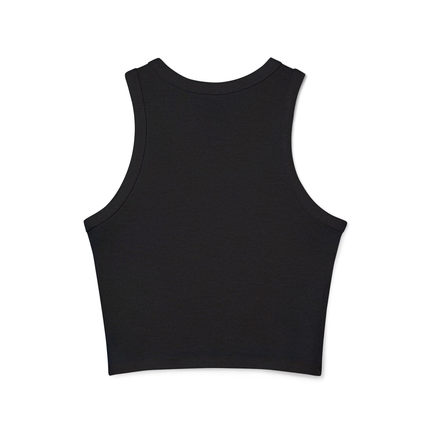 Kiss+United Faith White LG Women's Micro Rib Racer Tank Top
