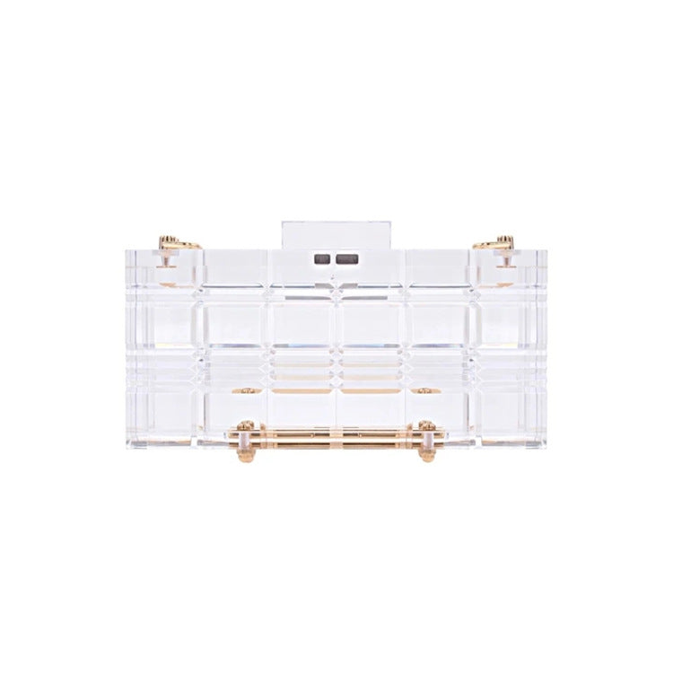 Kiss+United Transparent Acrylic Dress Bag-Case