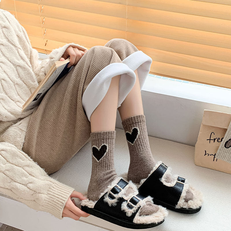 Kiss+United Sweetheart Mid Length Socks
