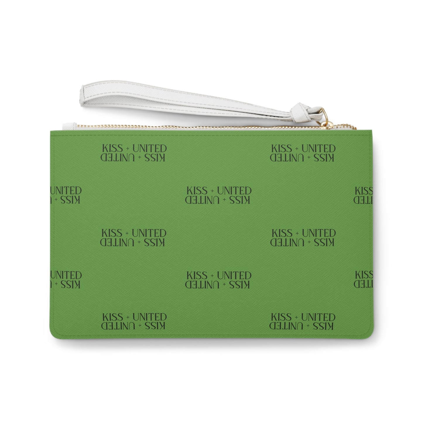 Kiss+United Slime Green Clutch Bag