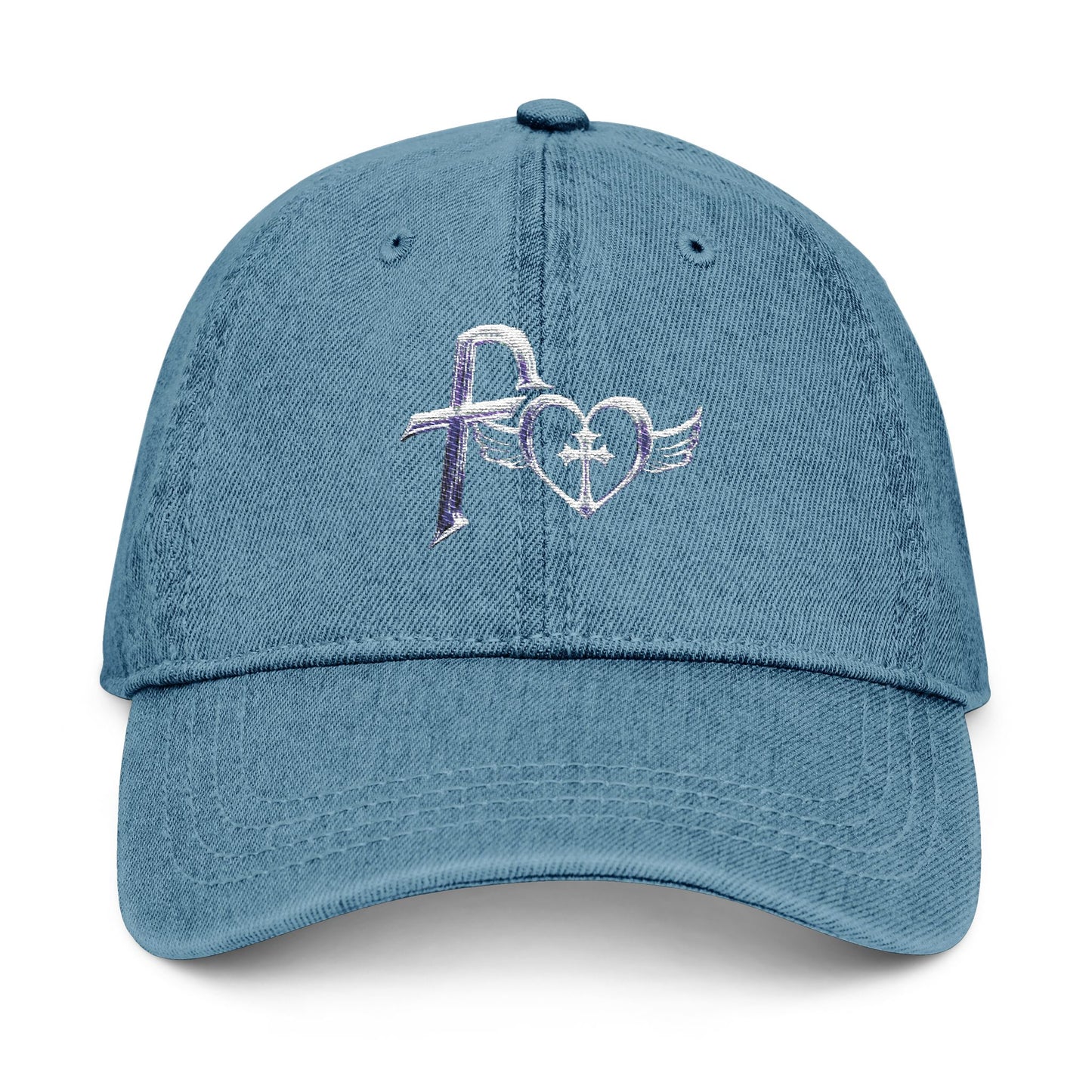 Kiss+United Embroidered Faith Kiss Denim Hat (3 Color Variant)