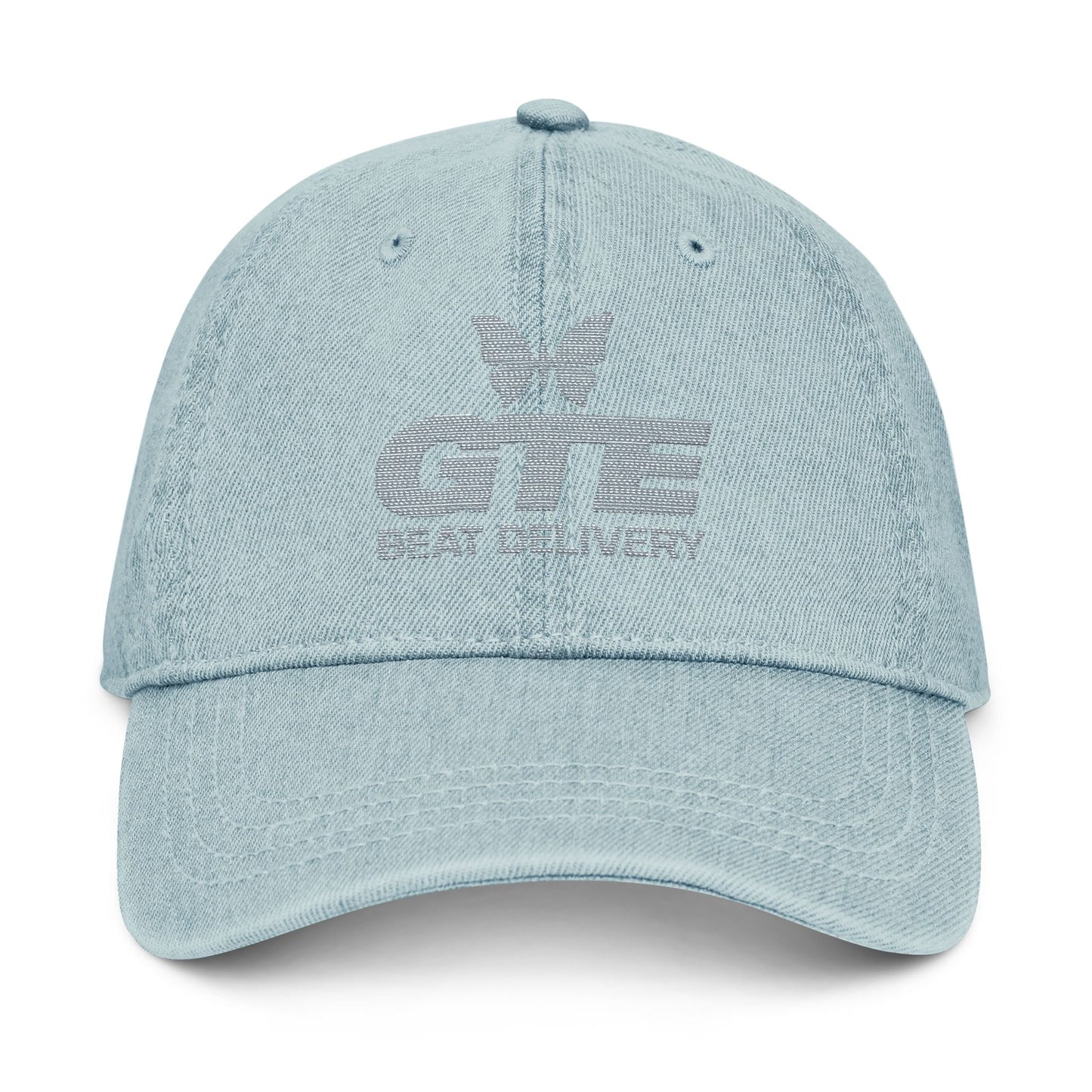 Kiss+United Embroidered GTE Beat Delivery Butterfly Denim Hat (3 Color Variant)