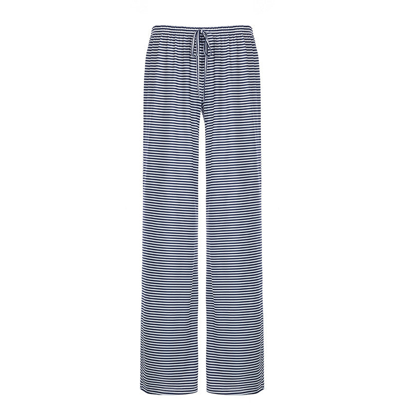 Kiss+United Striped Print Trousers
