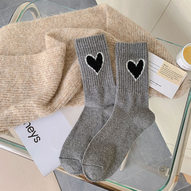 Kiss+United Sweetheart Mid Length Socks