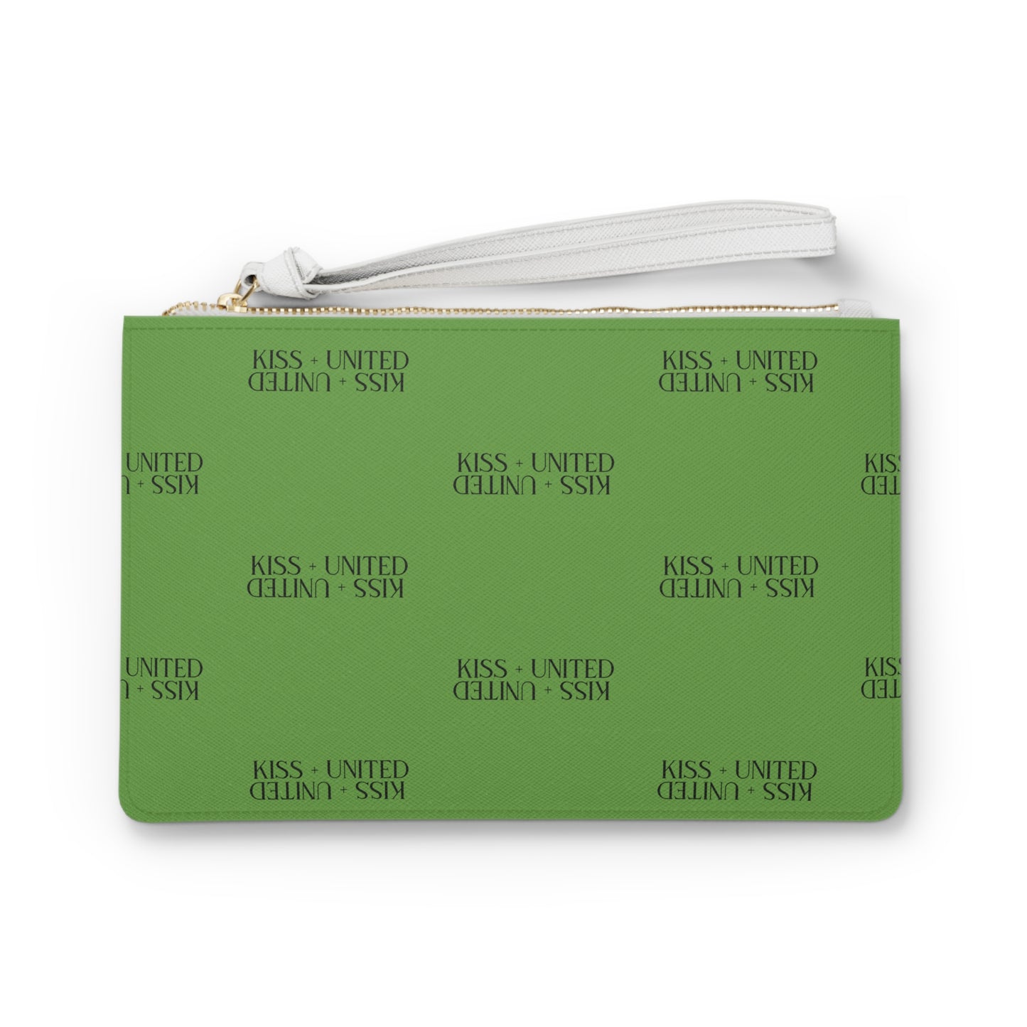 Kiss+United Slime Green Clutch Bag