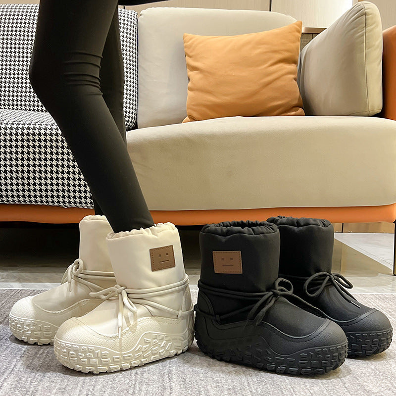Kiss+United Thickems Warm Sleeve Cotton Boots