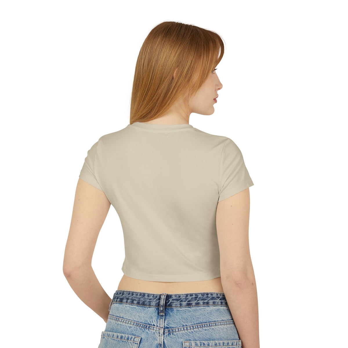 Kiss+United Faith Signature Sand Brown Women's Baby Tee