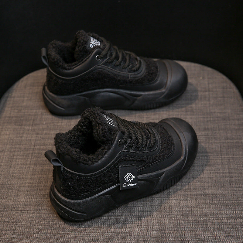Kiss+United Sashion Fleece Women Skate Shoes