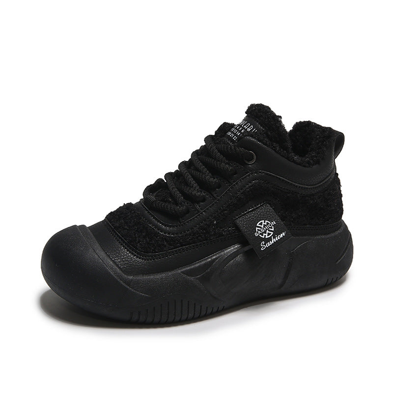 Kiss+United Sashion Fleece Women Skate Shoes