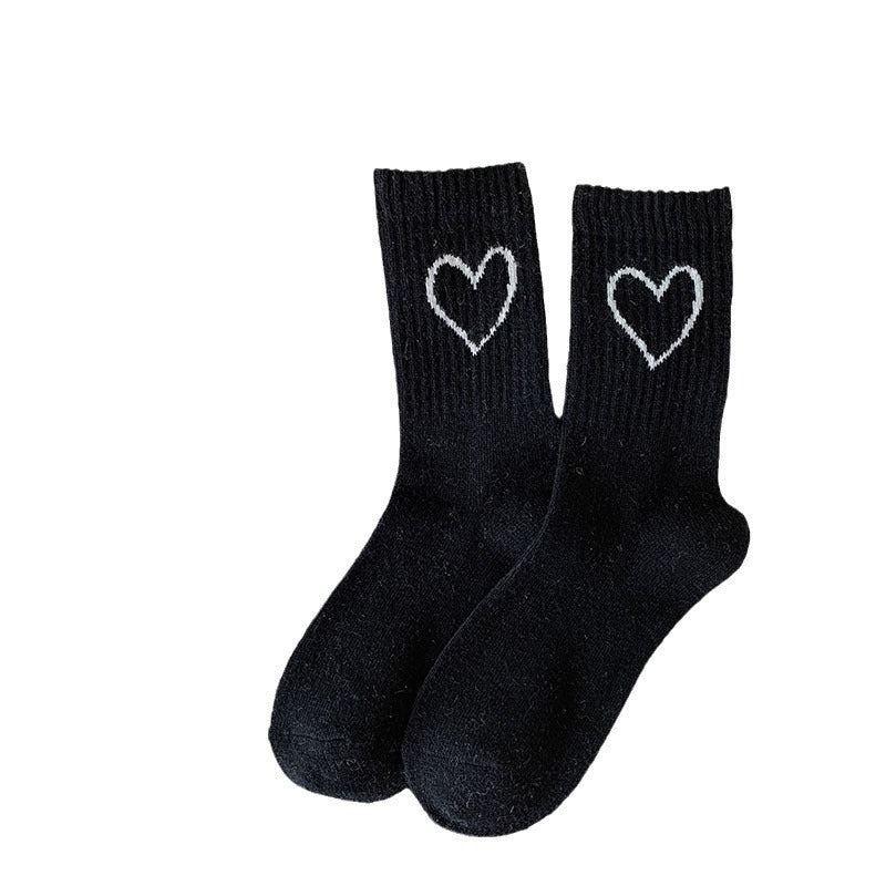 Kiss+United Sweetheart Mid Length Socks
