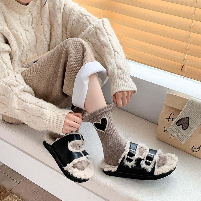 Kiss+United Sweetheart Mid Length Socks