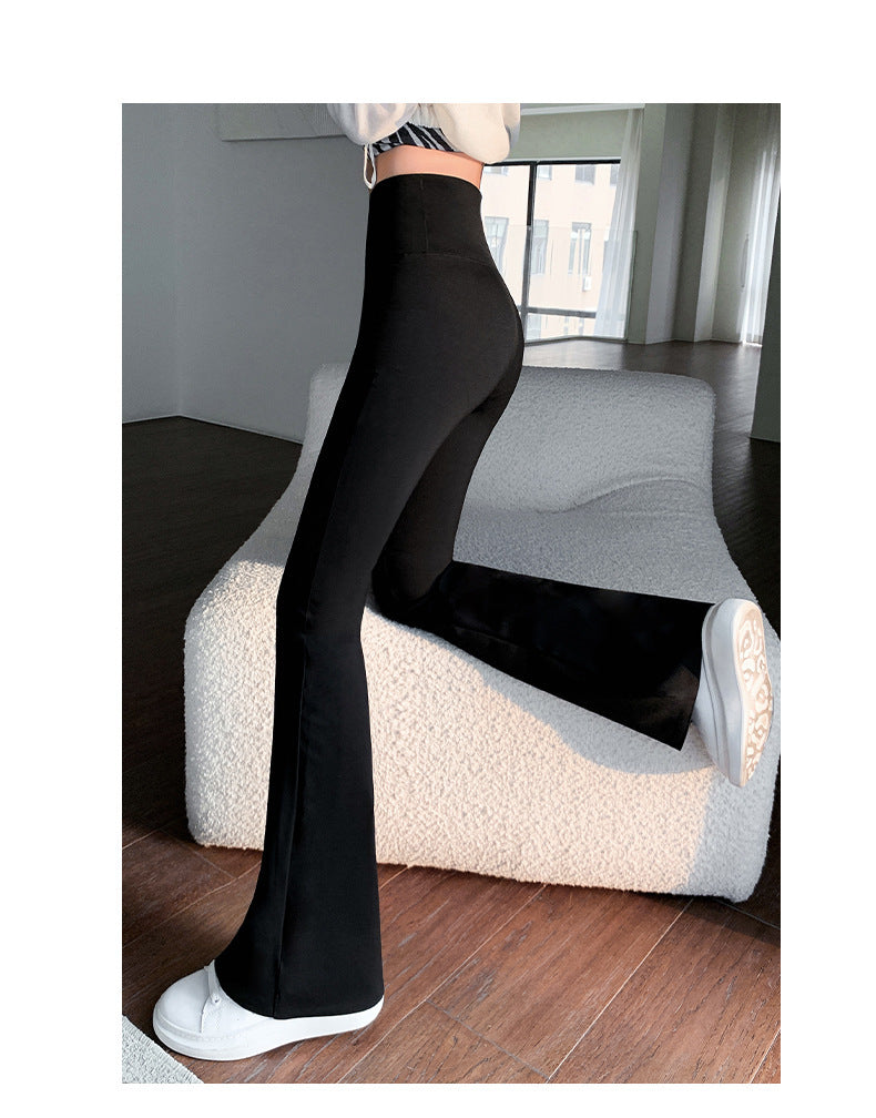 Kiss+United Shark Pants Black High Waist