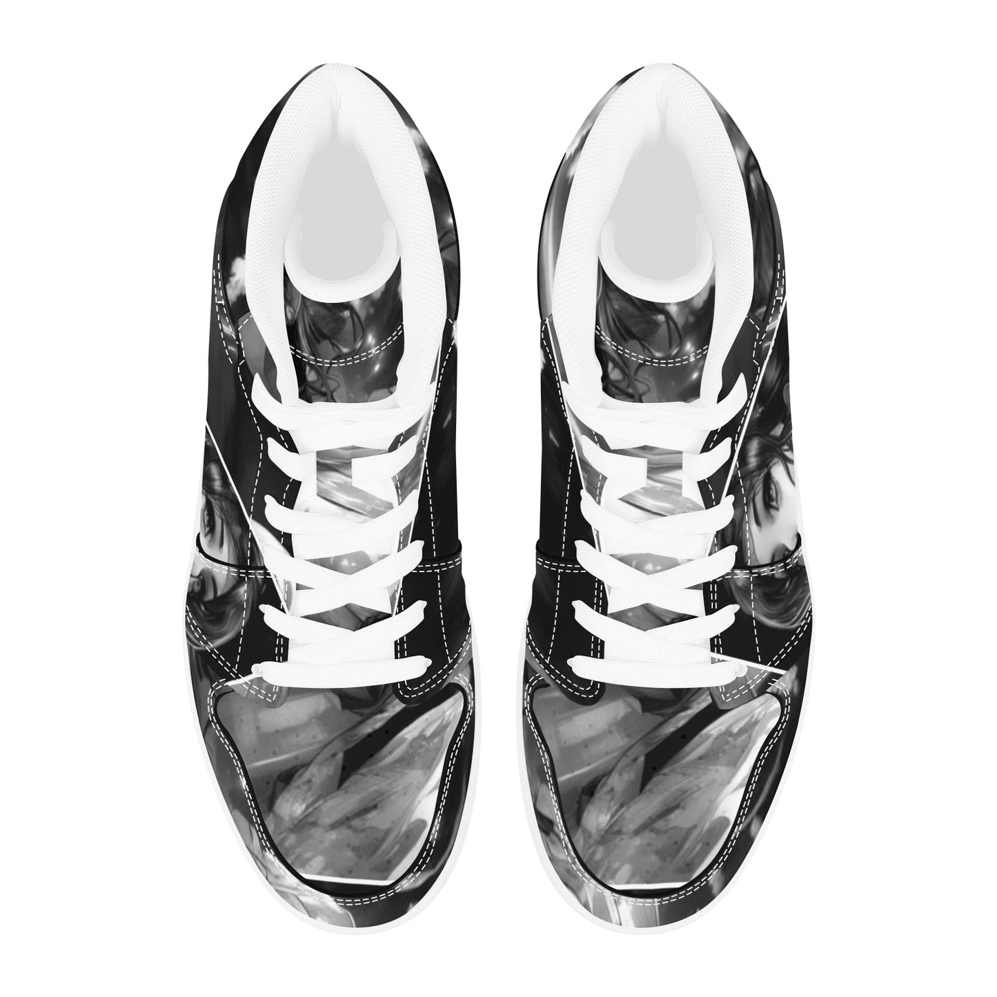 Kiss+United PII1 Dunks Men's High Top Sneakers