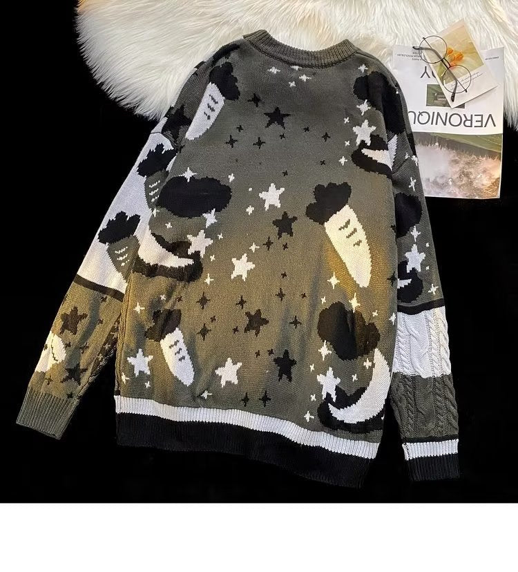 Kiss+United x RMG Round Neck Sweater Men's